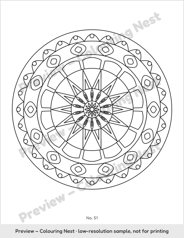 Sample page: a medium mandala