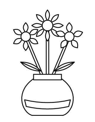 Bold and Easy Flower Vase #3