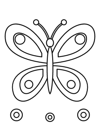 Bold and Easy Butterfly #3