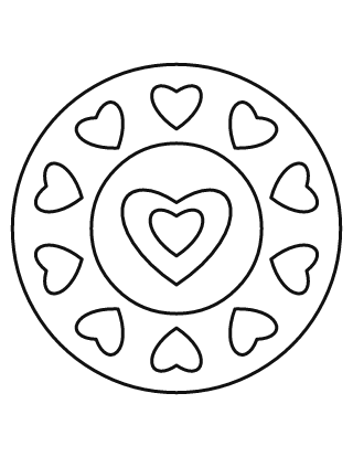 Bold and Easy Hearts #3