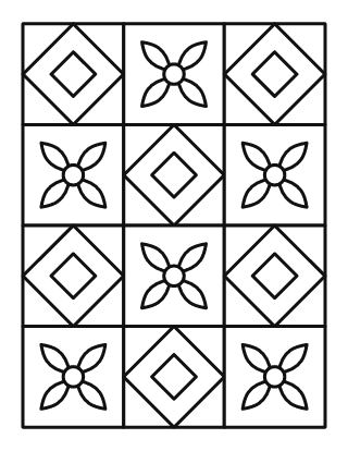 Bold and Easy Pattern Tiles #2