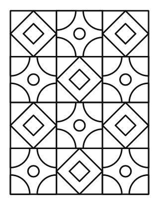 Bold and Easy Pattern Tiles #6