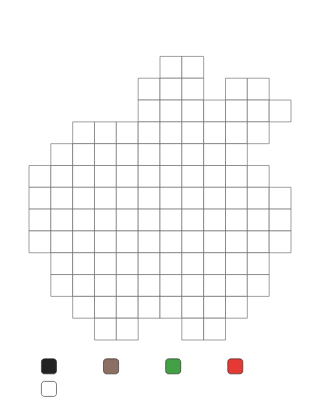 Apple Color by Number