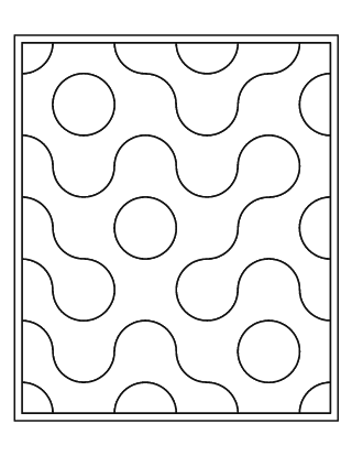 Truchet Tile Pattern – Easy #9