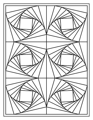 Twisted Squares Pattern – Easy #14