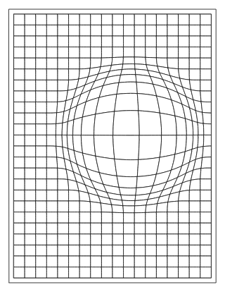 Op-Art Bulge Pattern – Hard #17