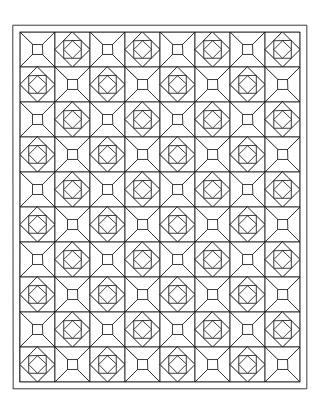 Quilt Block Pattern – Hard #13