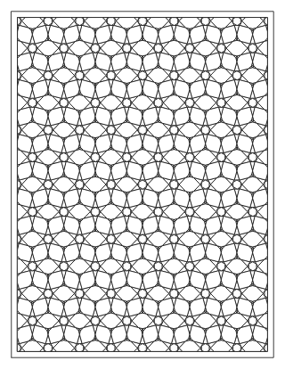 Star Lattice Pattern – Hard #9