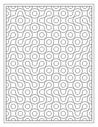 Truchet Ribbon Pattern – Hard #15