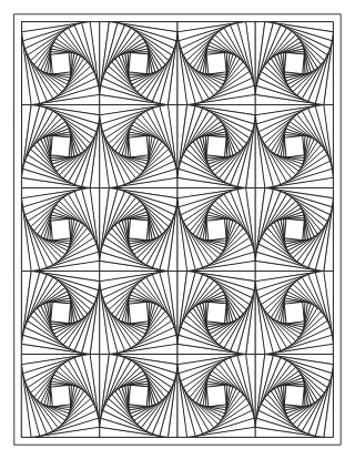 Twisted Squares Pattern – Hard #19