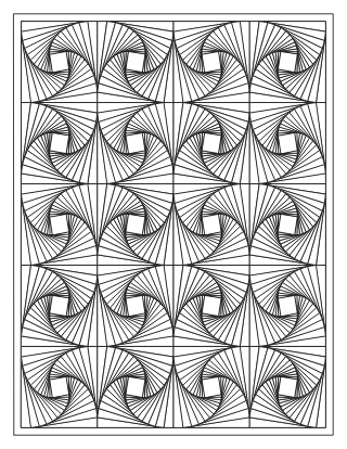 Twisted Squares Pattern – Hard #4