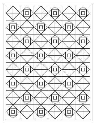 Quilt Block Pattern – Medium #18