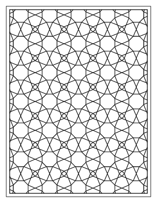 Octagon Star Pattern – Medium #13