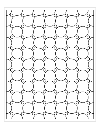 Truchet Tile Pattern – Medium #19