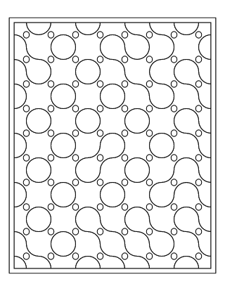 Truchet Tile Pattern – Medium #4