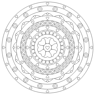Hard Heart Mandala #2