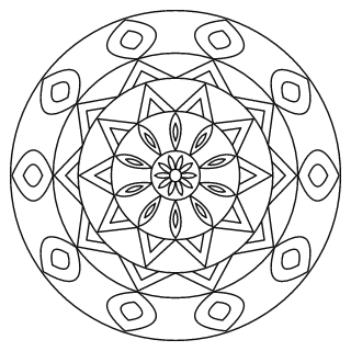 Easy Mandala #21