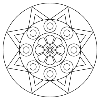 Easy Mandala #22