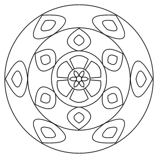 Easy Mandala #27
