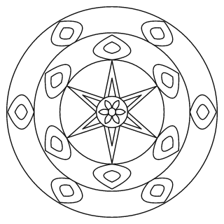 Easy Mandala #40