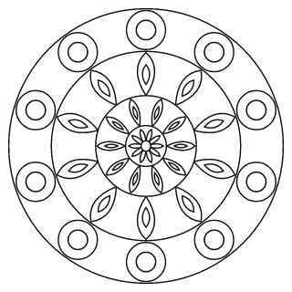 Easy Mandala #47