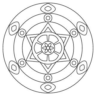 Easy Mandala #64