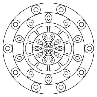 Easy Mandala #66