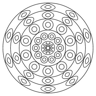 Easy Mandala #67