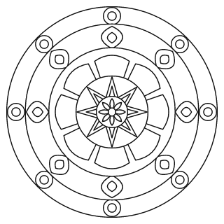 Easy Mandala #78