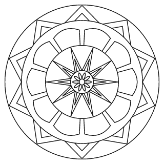Easy Mandala #79
