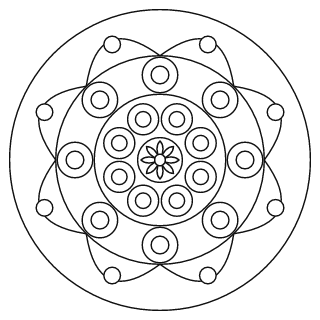 Easy Mandala #8