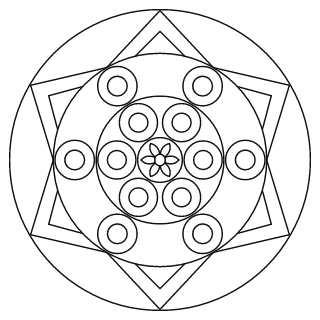 Easy Mandala #80