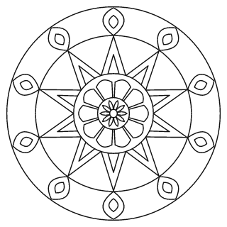 Easy Mandala #88