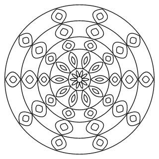 Easy Mandala #89
