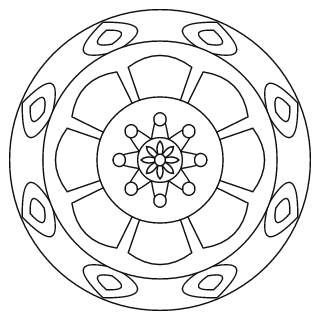 Easy Mandala #90