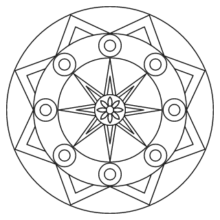 Easy Mandala #91