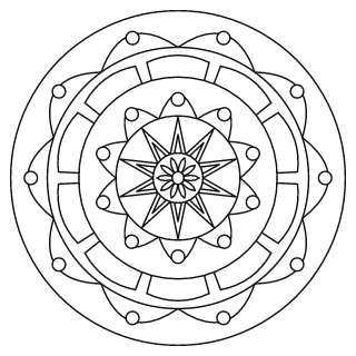 Easy Mandala #92