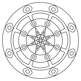 Easy Mandala #93