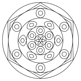 Easy Mandala #95
