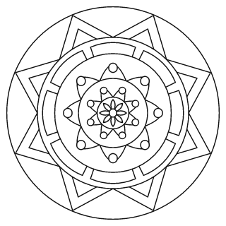 Easy Mandala #97