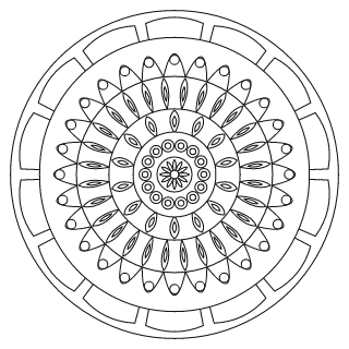 Medium Mandala #13