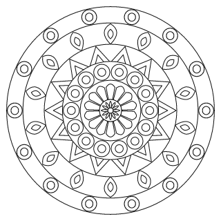 Medium Mandala #31