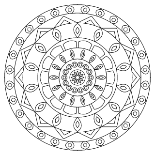 Medium Mandala #34