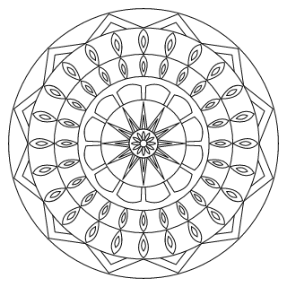 Medium Mandala #39