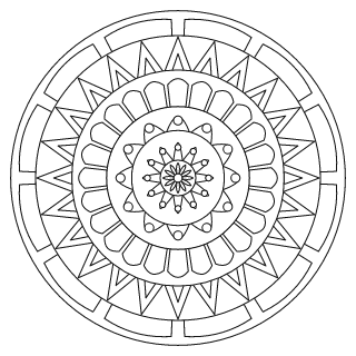 Medium Mandala #40
