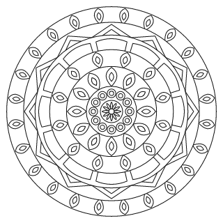Medium Mandala #57
