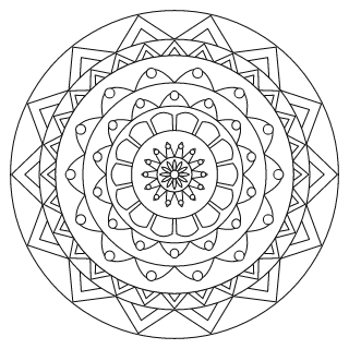 Medium Mandala #61