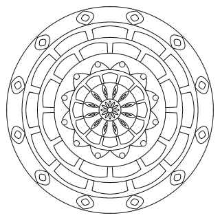 Medium Mandala #63