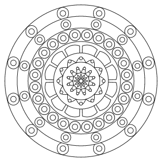 Medium Mandala #64