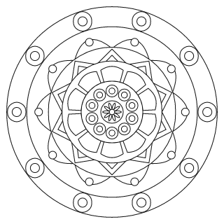Medium Mandala #66